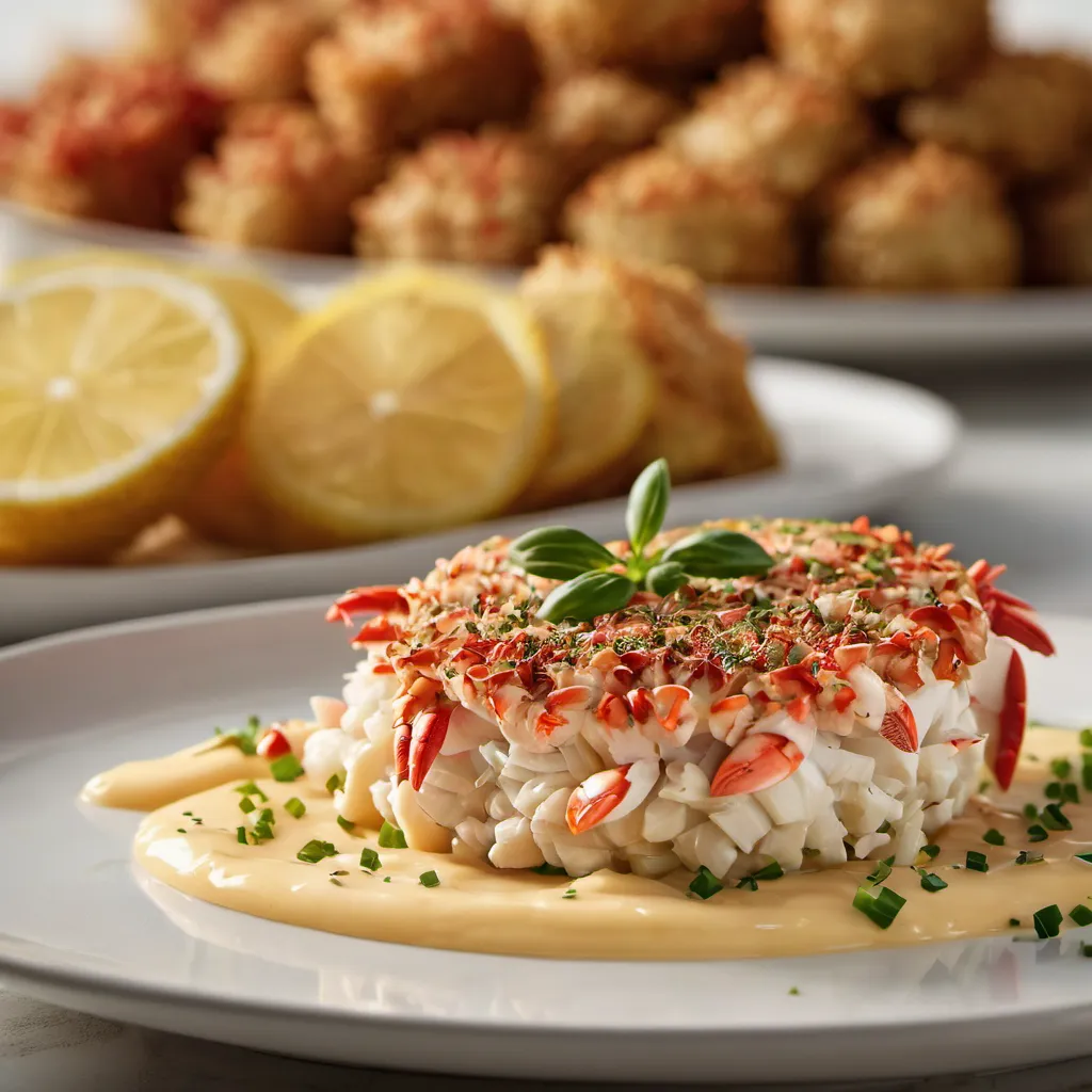 Crafting Exquisite Aioli Crab Cakes