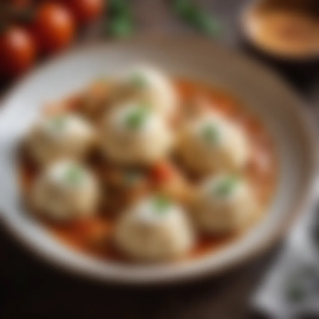 Flavorful Afghan Aushak Dumplings Spicy Afghan Aushak Dumplings Topped with Tomato and Yogurt