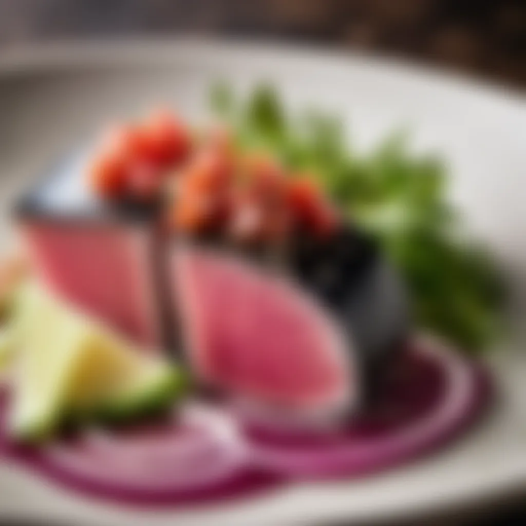 Fresh ahi tuna