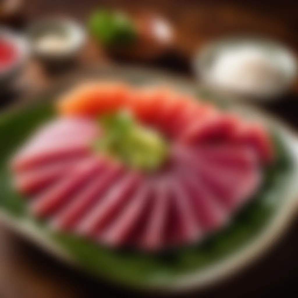 Fresh Ahi Tuna Sashimi