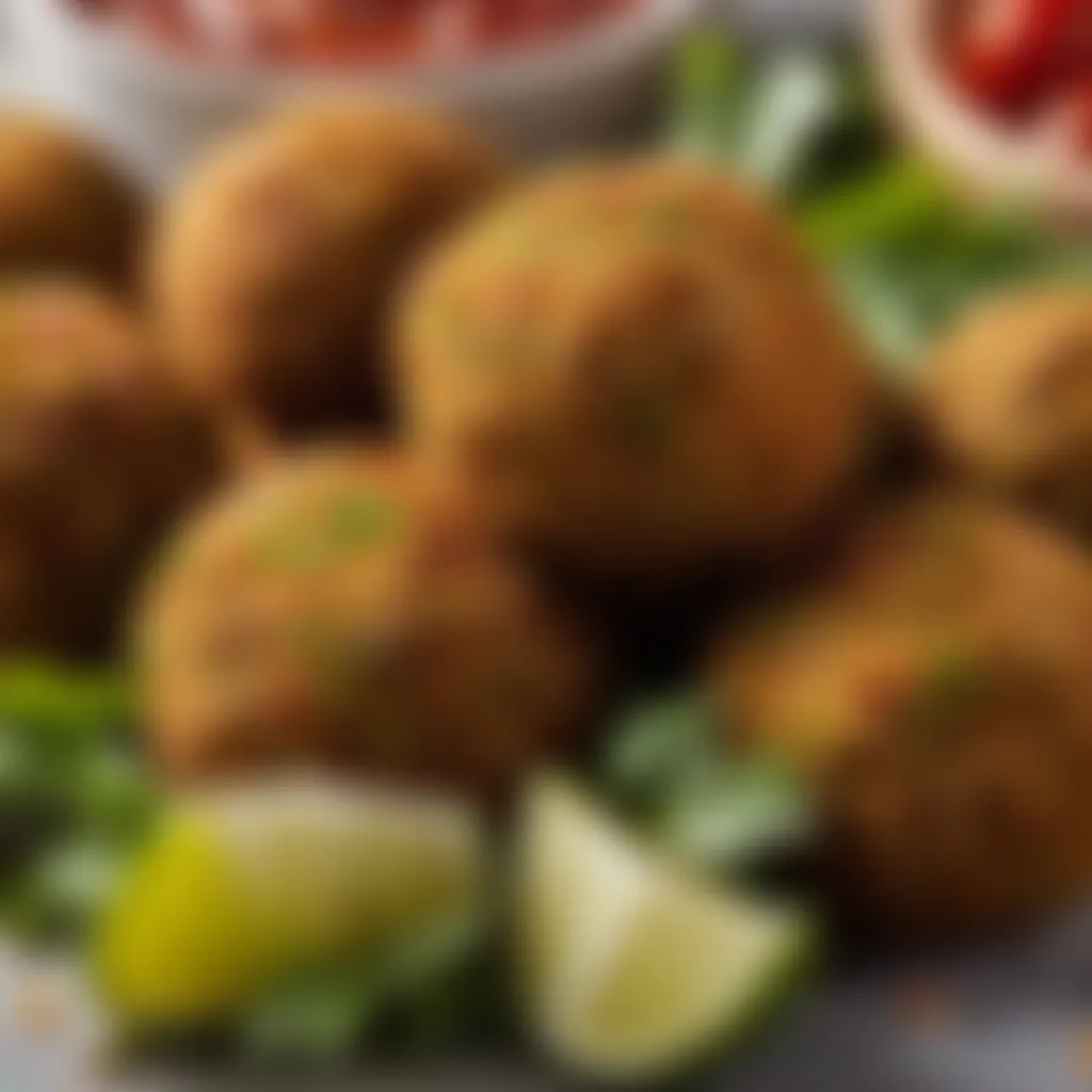 Air fryer falafel ingredients