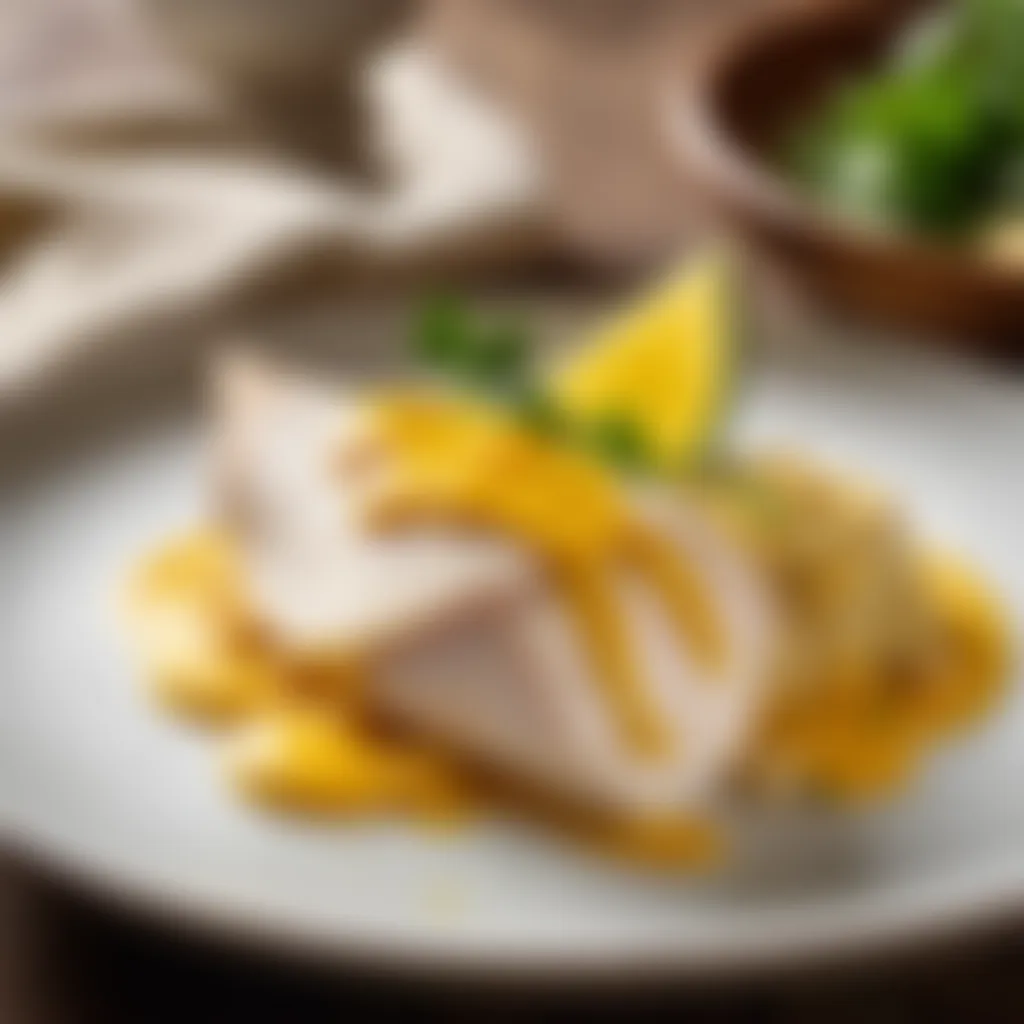 Aji de Gallina on a Plate Plate of Aji de Gallina