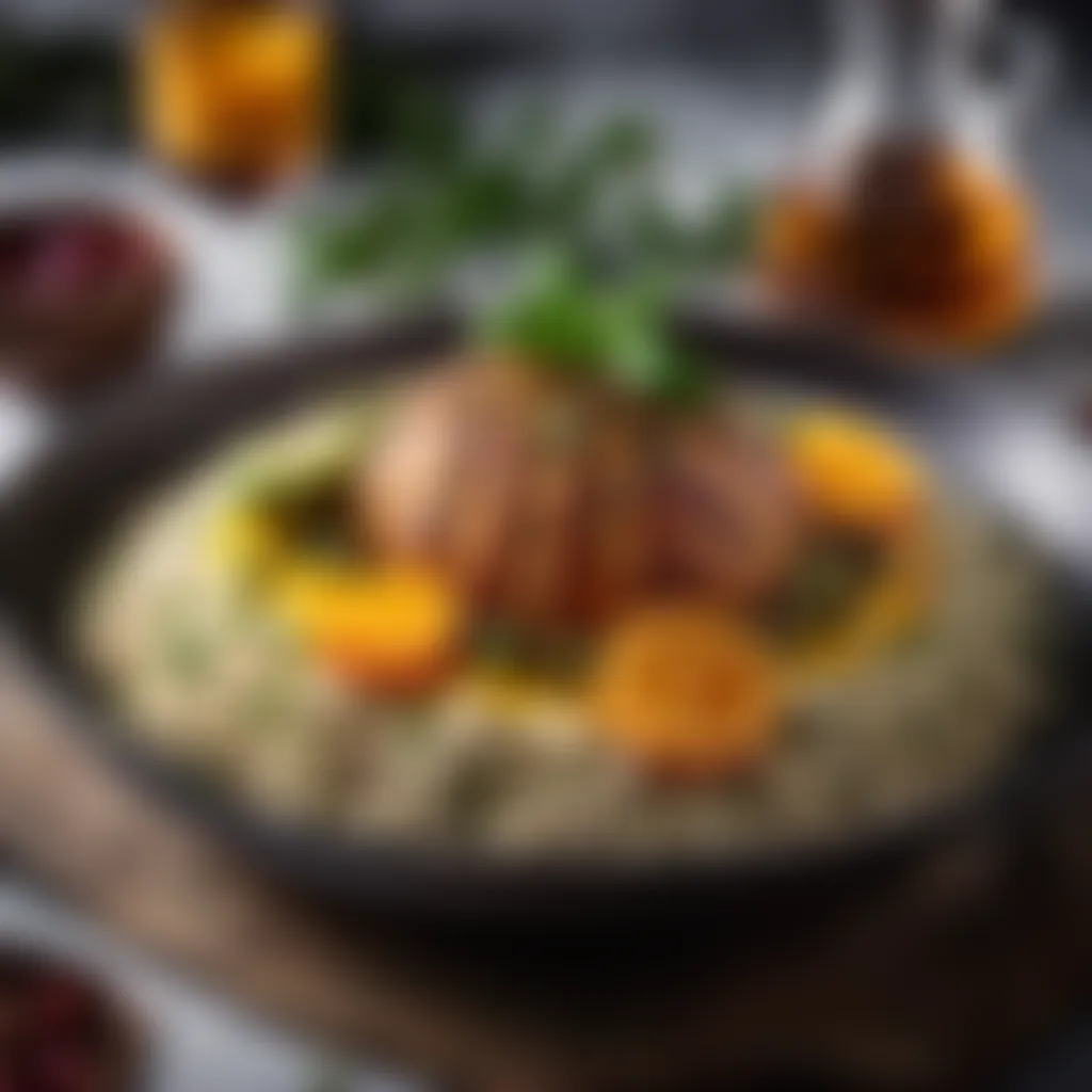 A Culinary Masterpiece: Akhouri Recipe Presentation Exquisite Akhouri Recipe Presentation