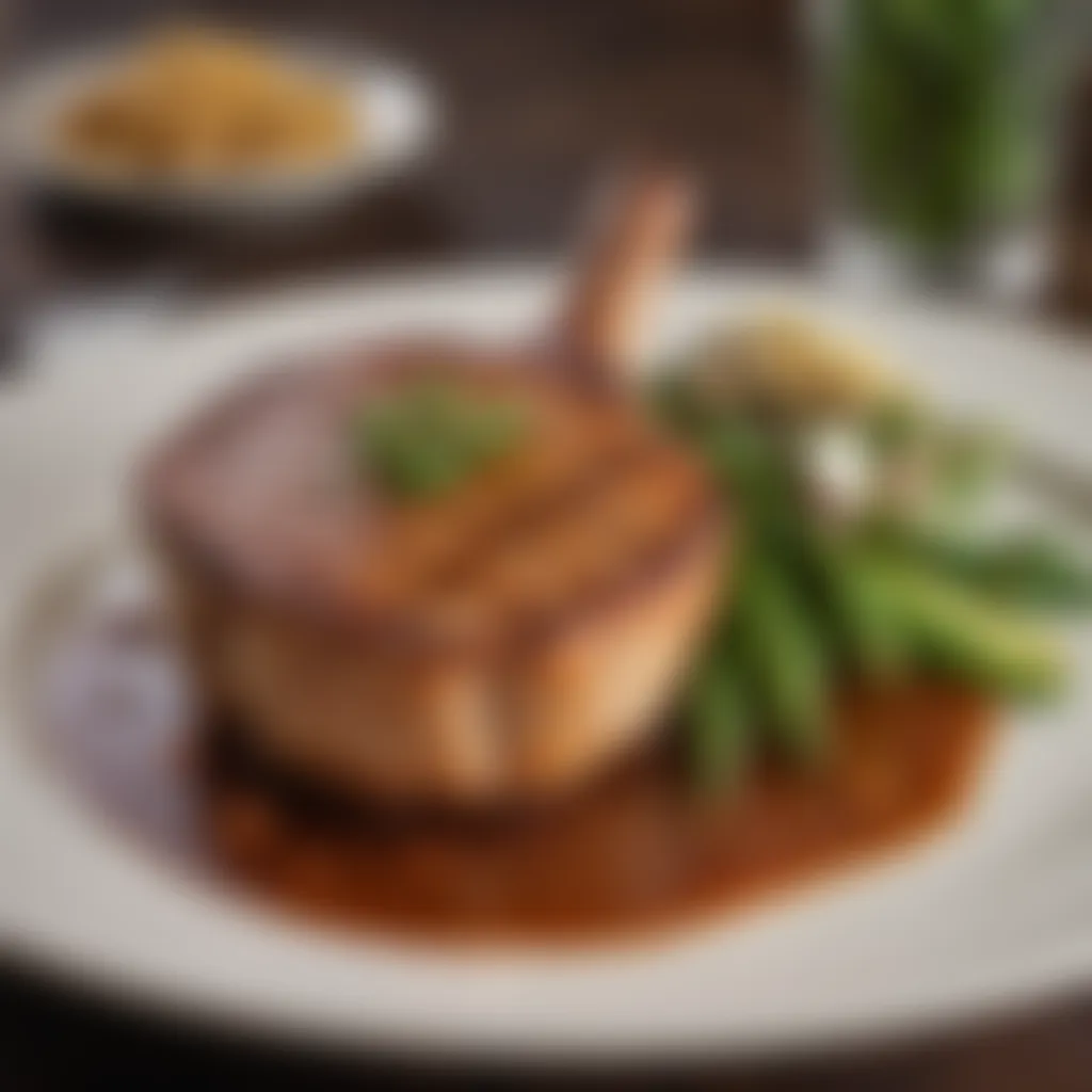 An In-Depth Examination of the Pork Chop at Seasons 52 Culinary Adventure