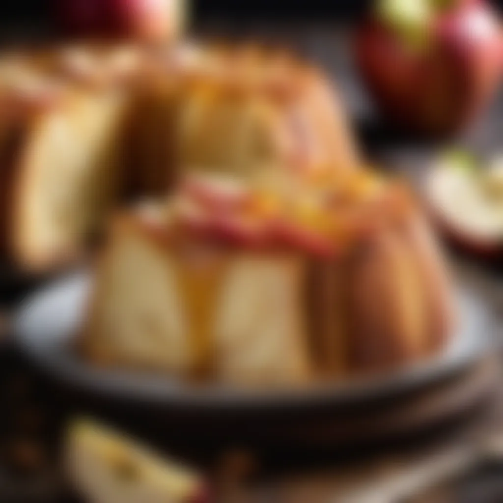 Delicious Apple Charlotte Recipe - Slices of Baked Charlotte