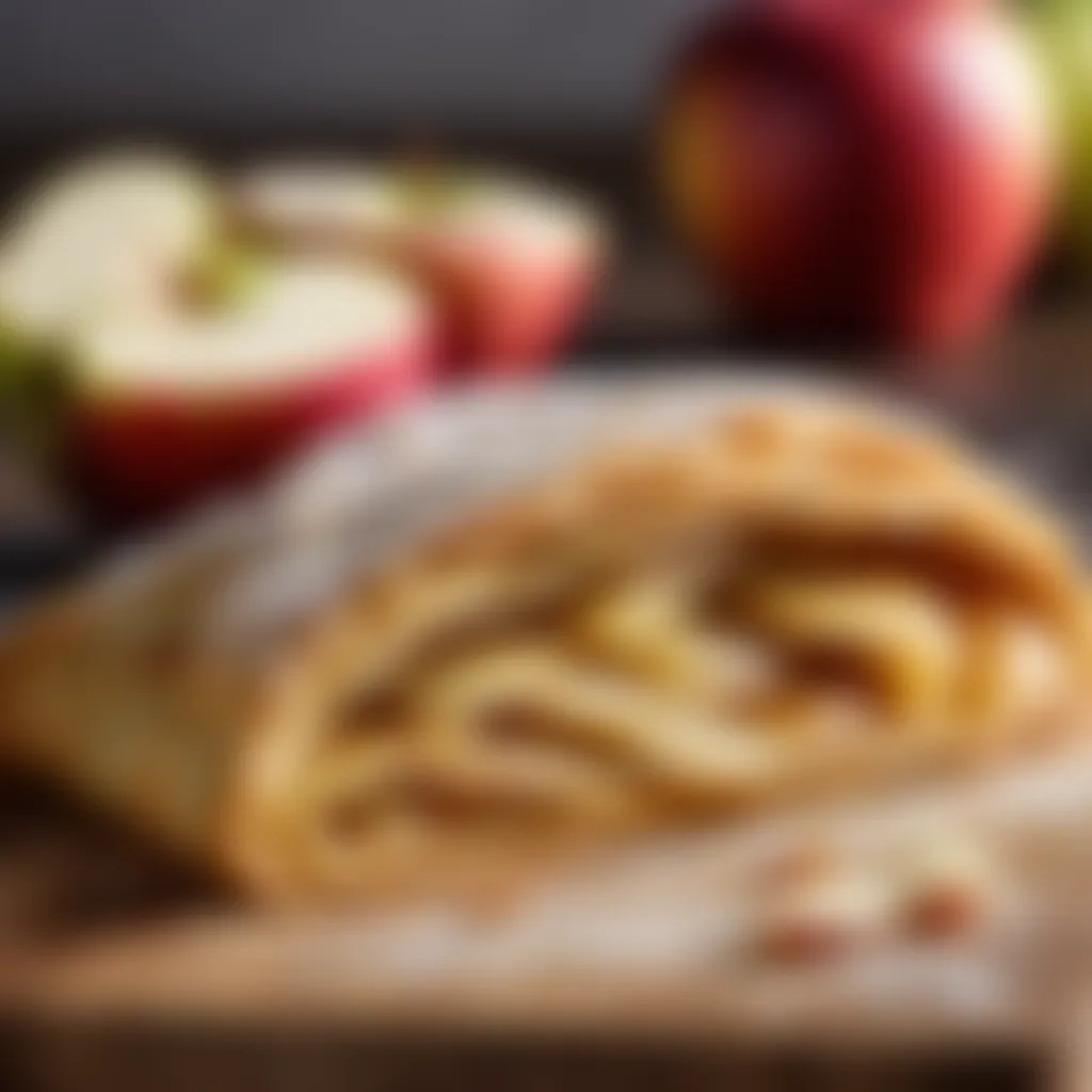 Folded Apple Turnover