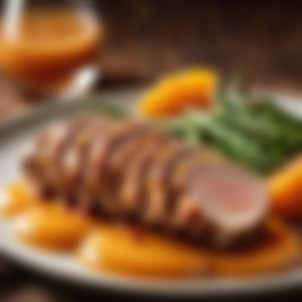 Exquisite Apricot Glazed Pork Tenderloin