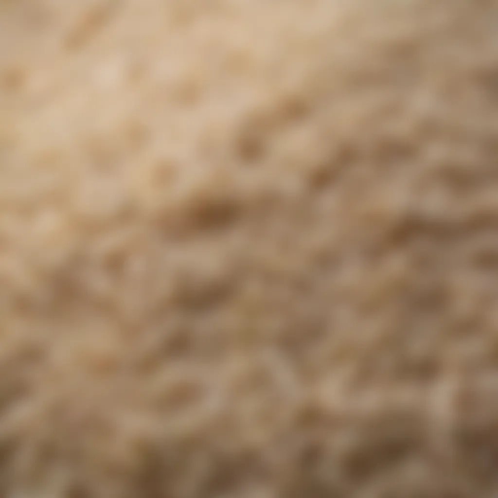 Arborio Rice Grains Close-Up