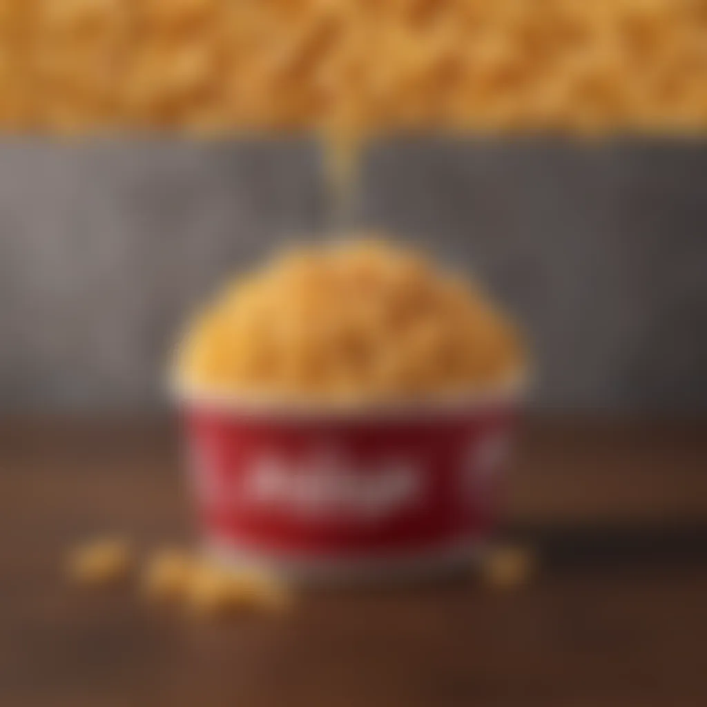 Historical menu featuring Arby's macaroni, representing its evolution over time.