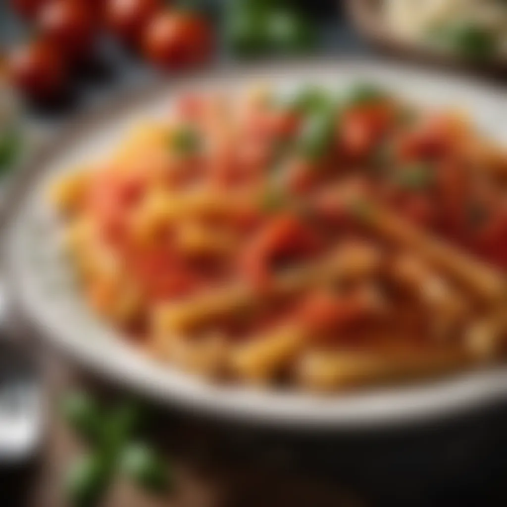 Arrabiata Pasta Dish Arrabiata Pasta Dish