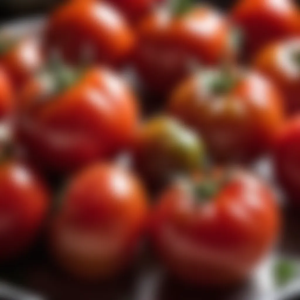 Ripe tomatoes