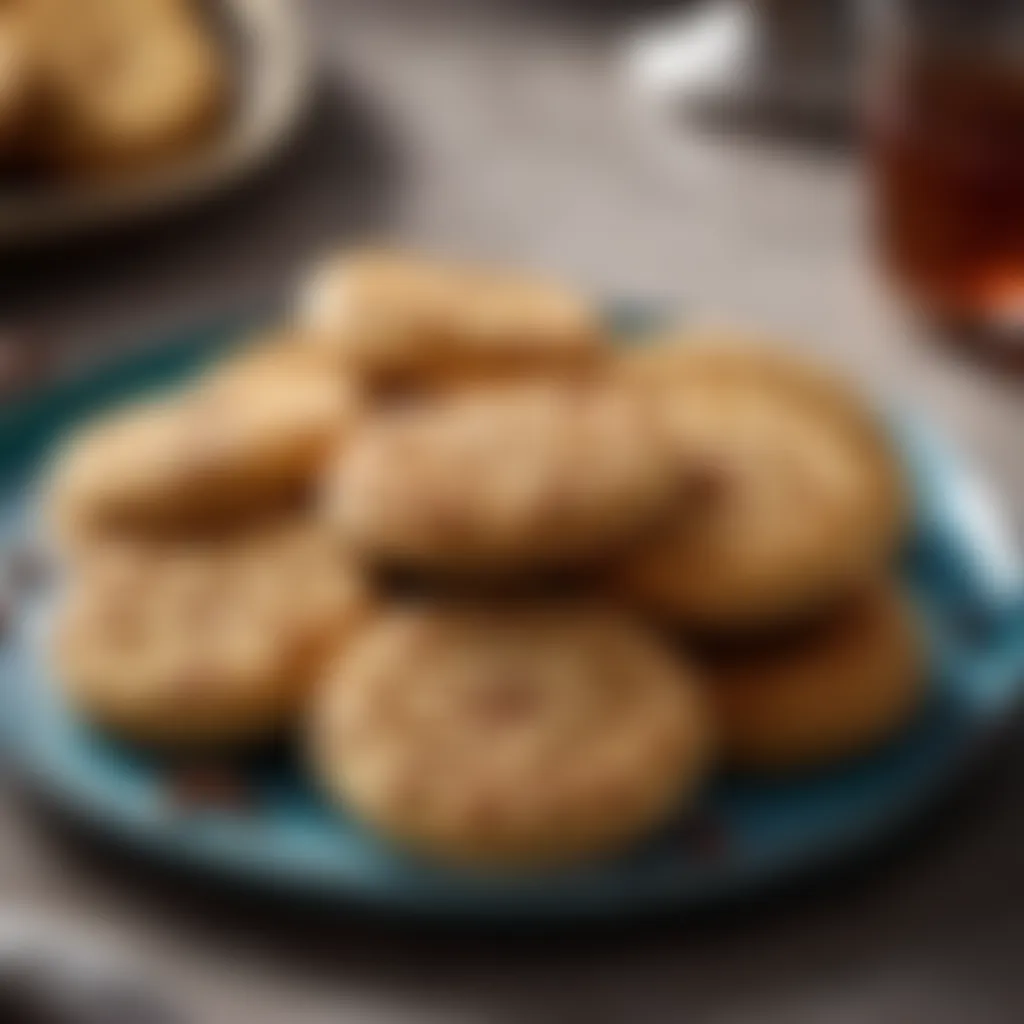 Afghan Biscuits on a Plate