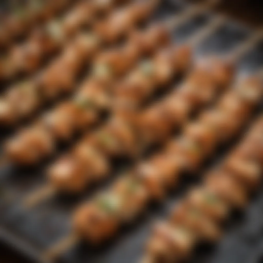 Art of Marinating Chicken Skewers