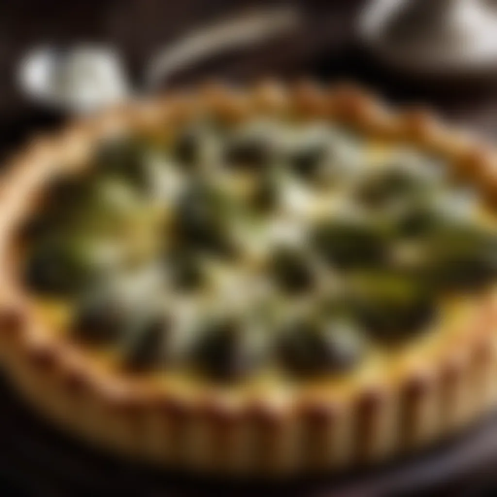 Artichoke and Goat Cheese Tart