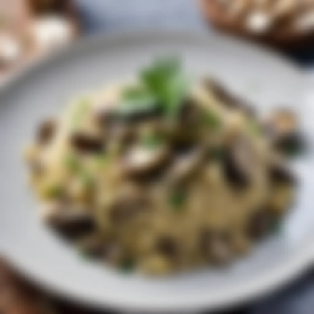 Artichoke and Mushroom Risotto