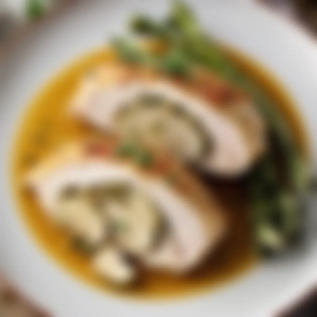 Artichoke Stuffed Chicken Breast