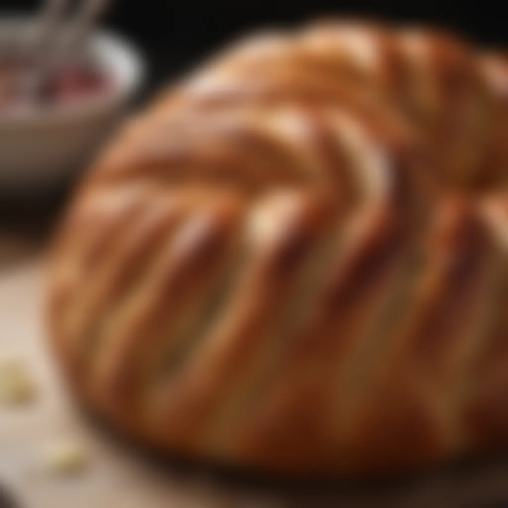 Artisanal Babka Dough Braiding