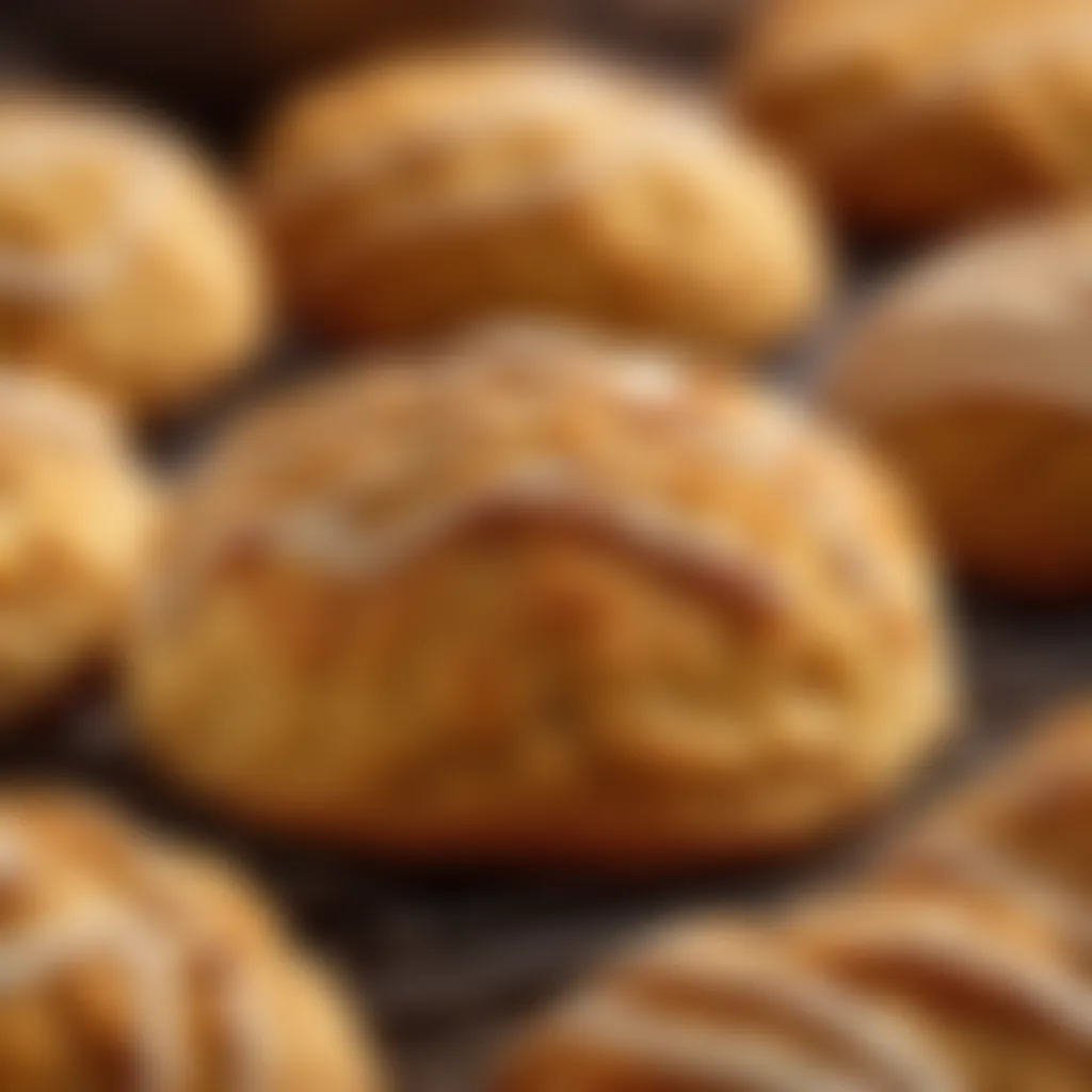 Artisanal Sweet Potato Biscuit Dough Craftsmanship Artisanal Sweet Potato Biscuit Dough Texture