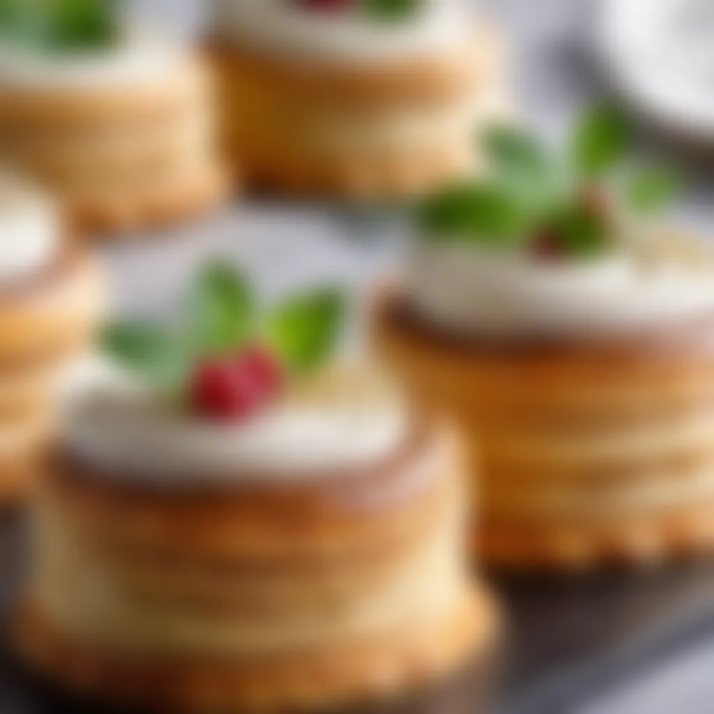 Artisanal Vol Au Vent Pastry Layering Technique