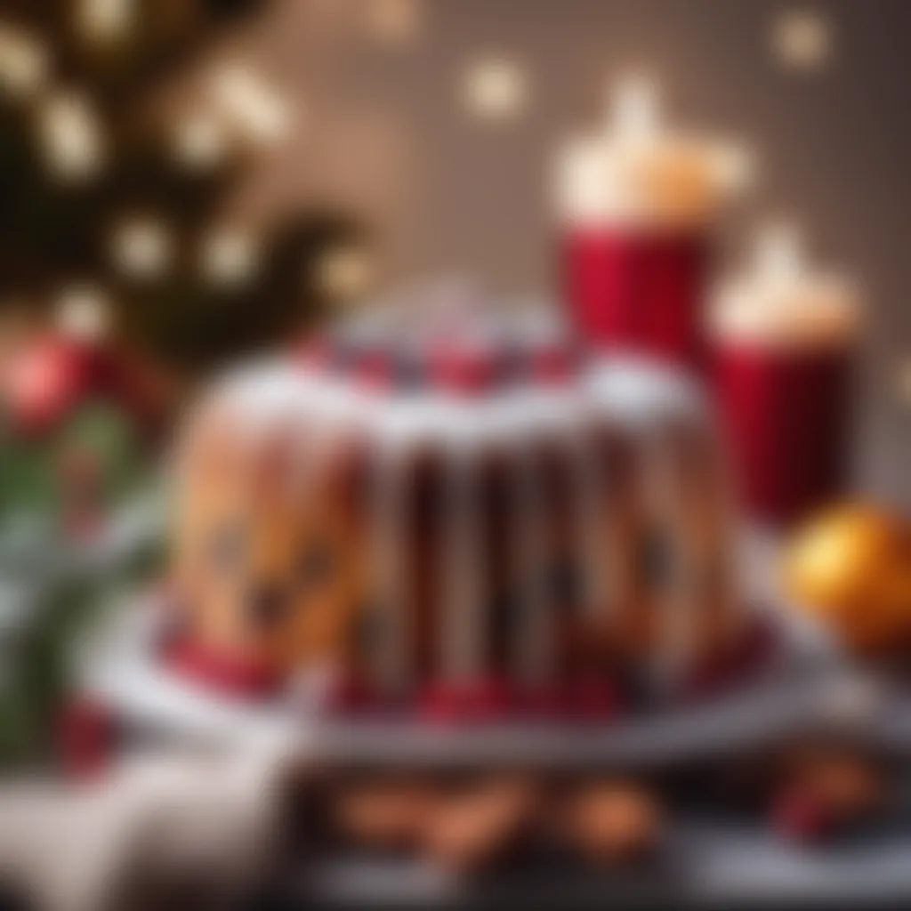 Baking Process of ASDA's Christmas Cake