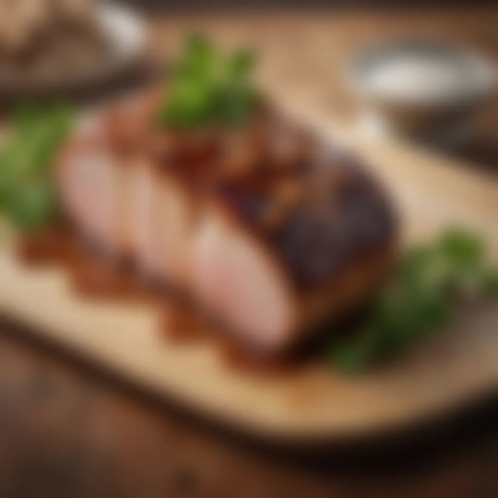 Asian-Inspired Glazed Pork Loin