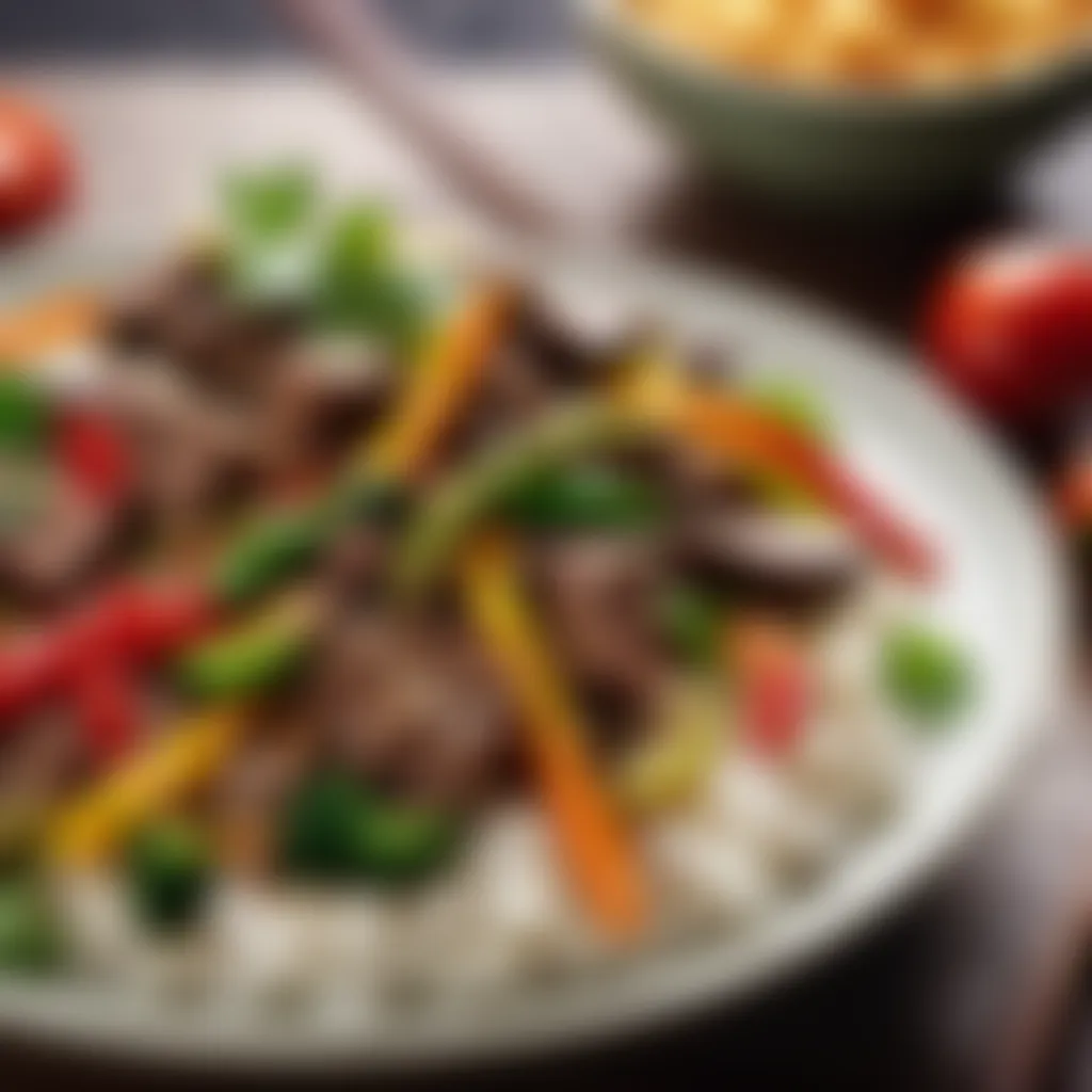 Asian Style Beef Stir Fry