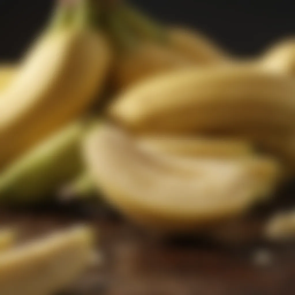 Nutritional breakdown of bananas for diabetic management