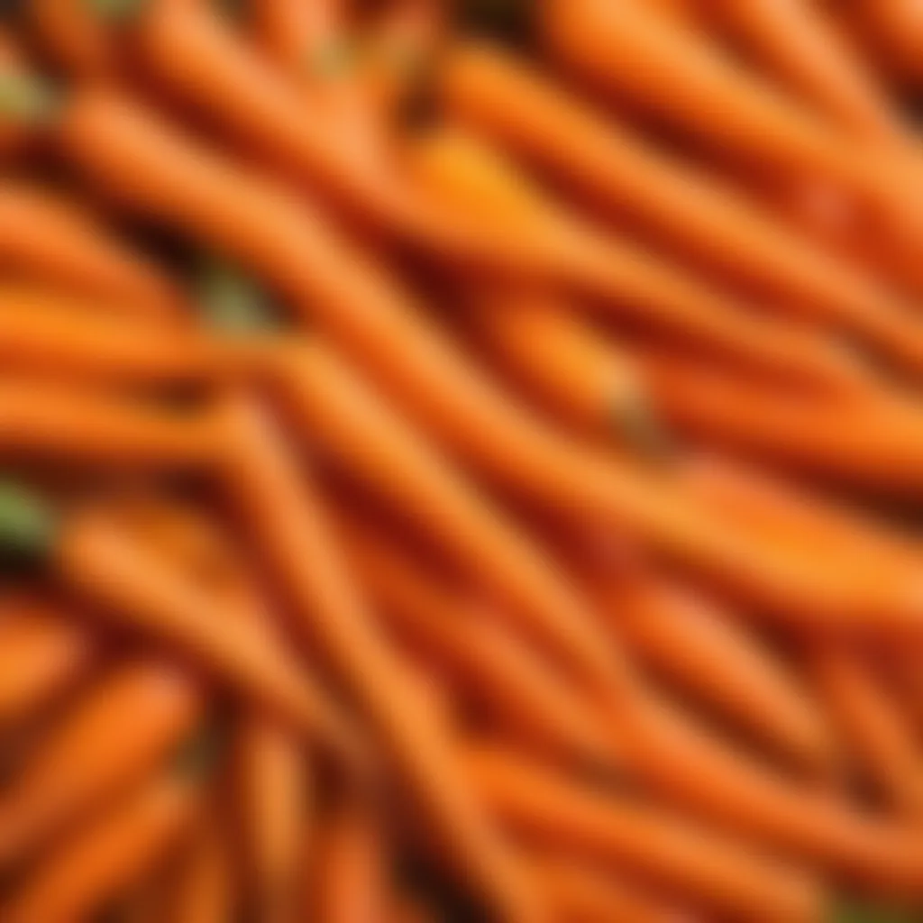 Vibrant Carrots Ready for Pickling