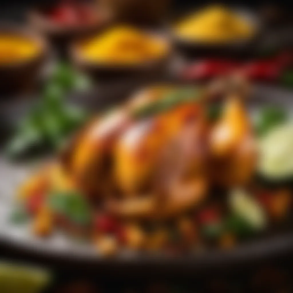 Aromatic Elements of Asopao de Pollo Spices and herbs used in Asopao de Pollo