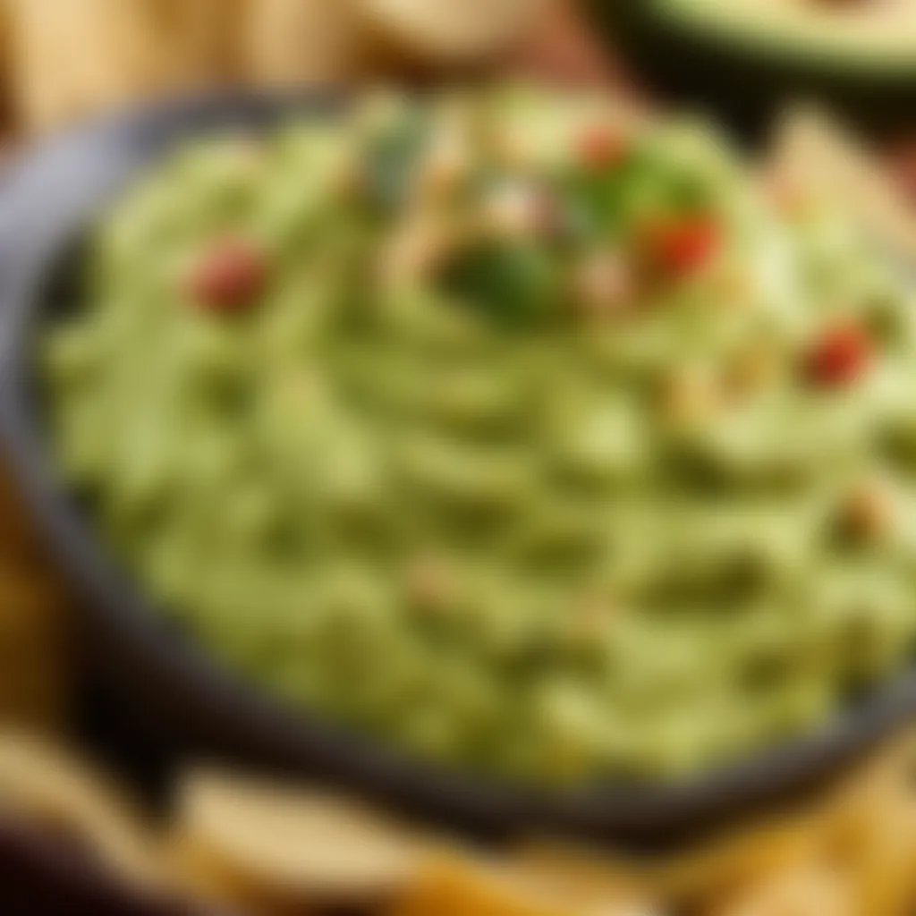 Creamy Guacamole Texture