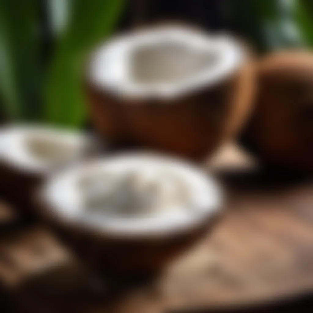 Fresh coconut milk