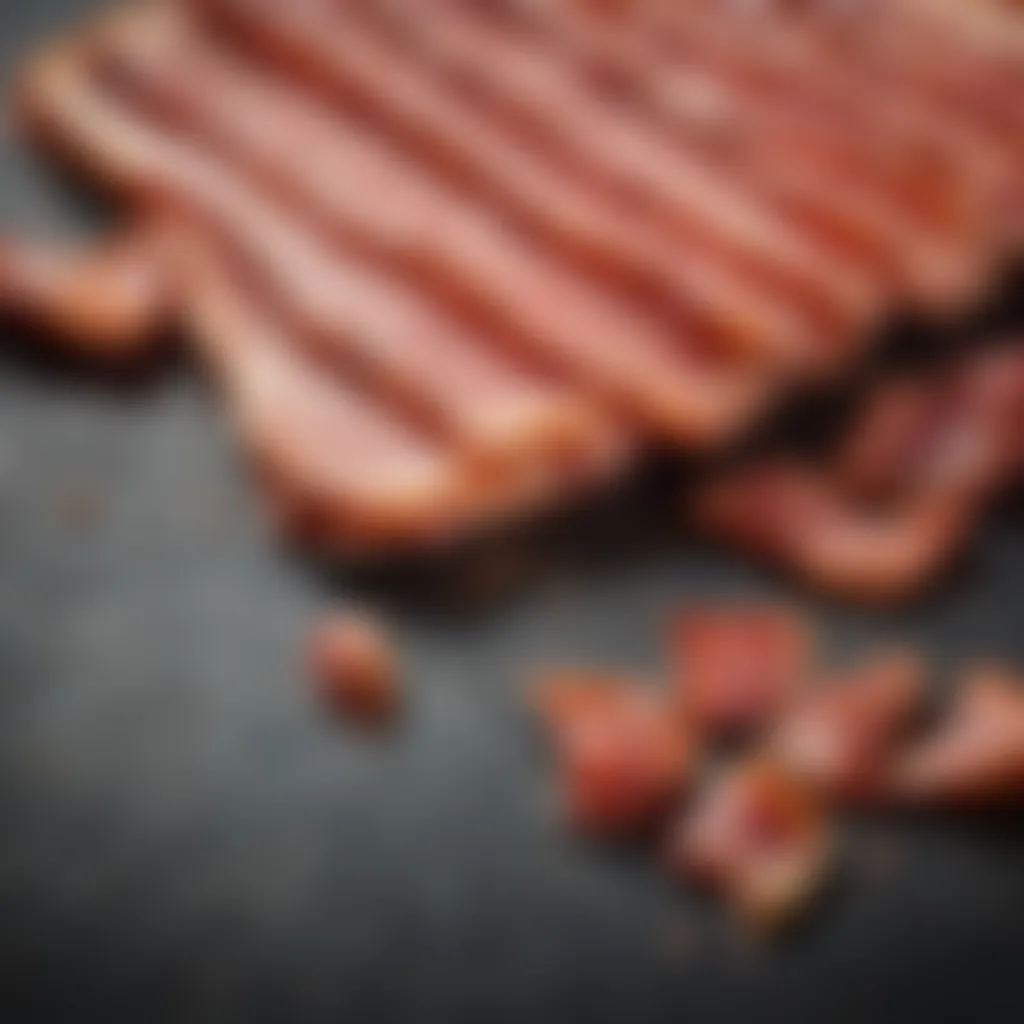 Detailed overview of bacon's nutritional components