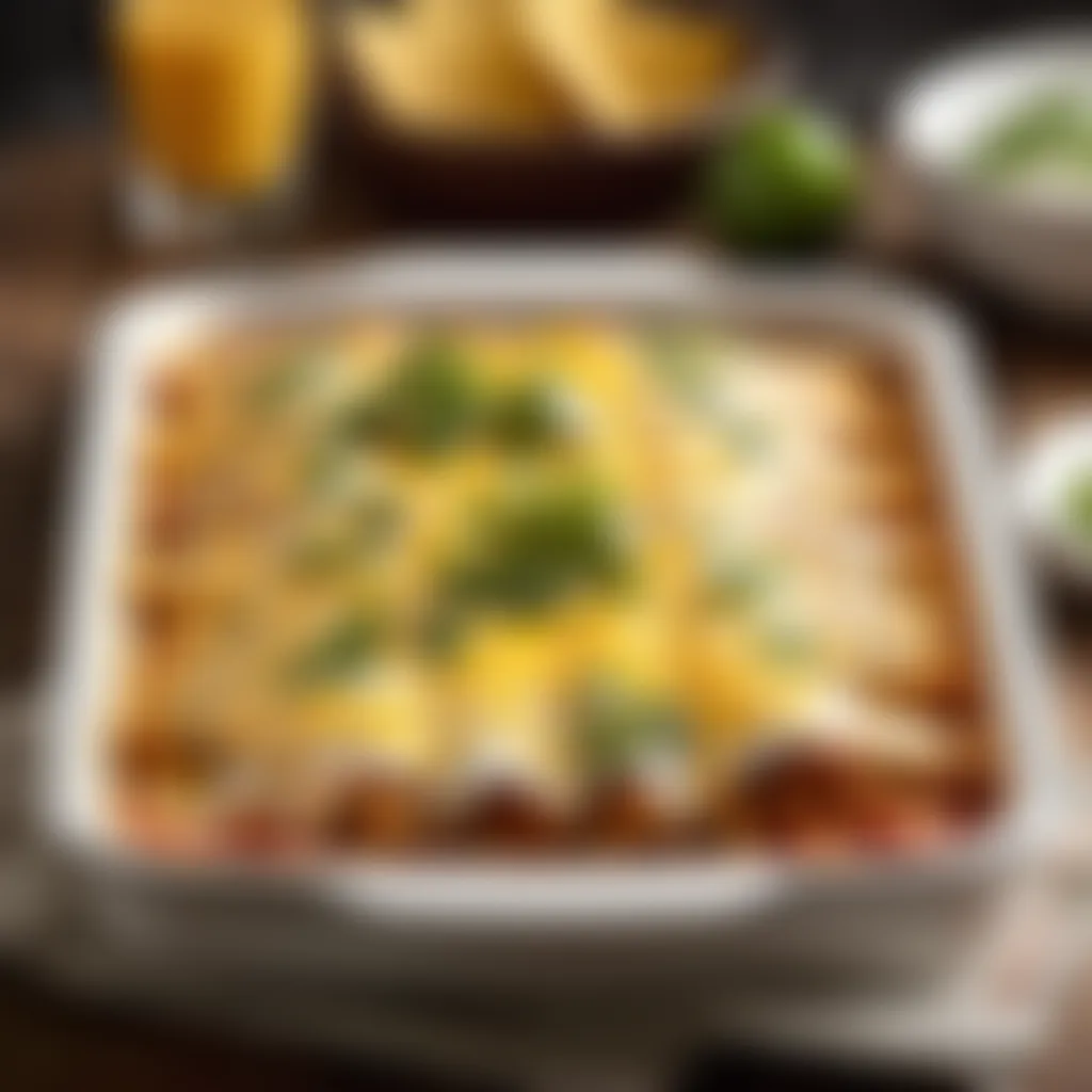 Baked Chicken Enchiladas