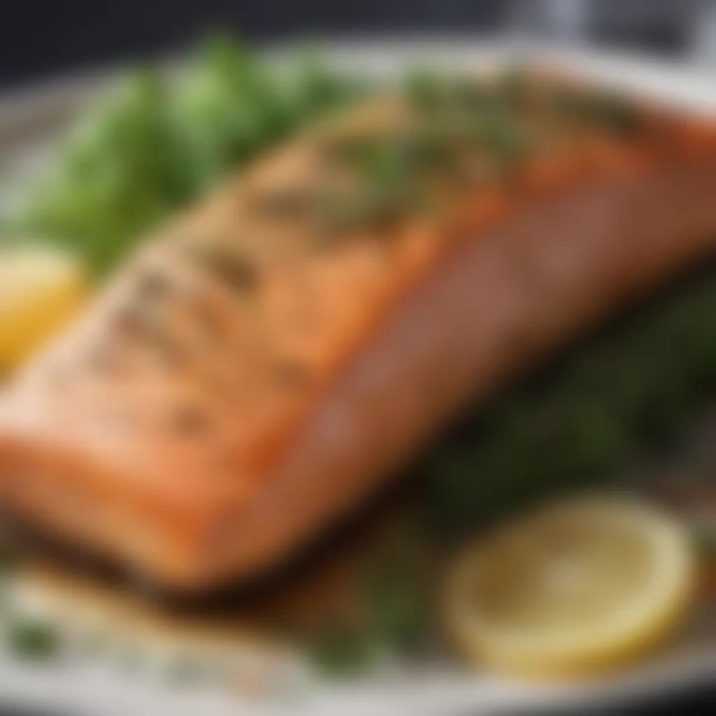 Succulent Baked Salmon with Herb Crust