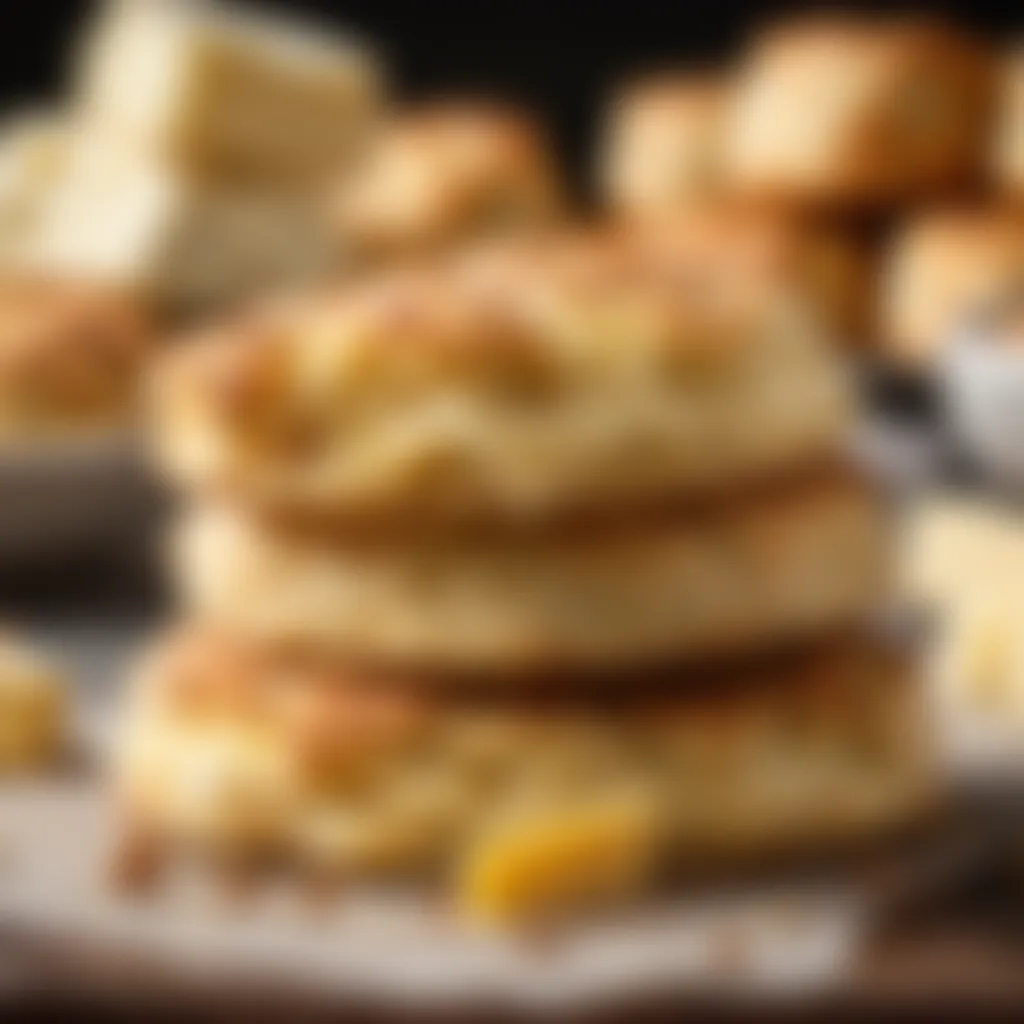Baking Cheese Scones Baking cheese scones