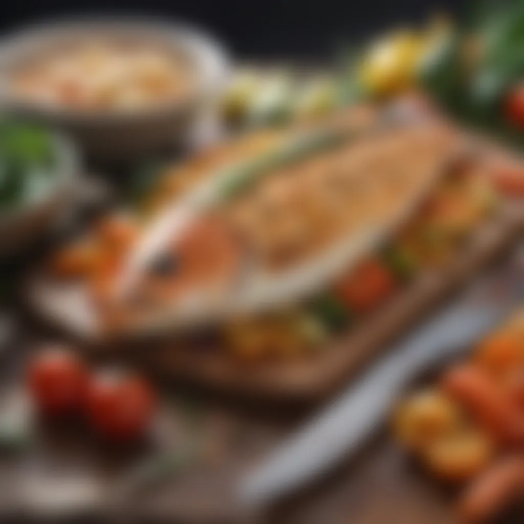 Art of Baking with Vegetables Baking Fish with Vegetables