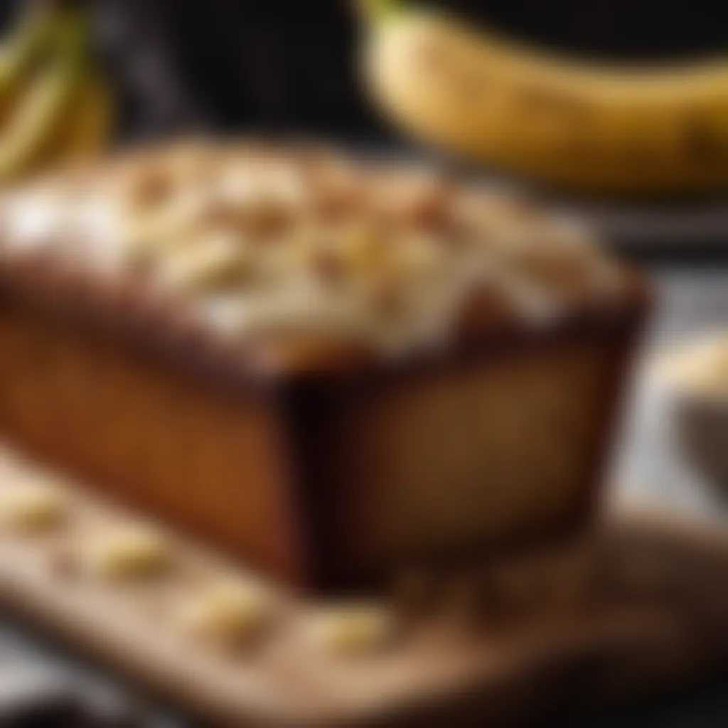 Banana loaf batter