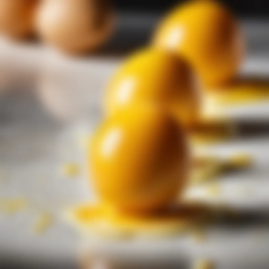 Egg yolks