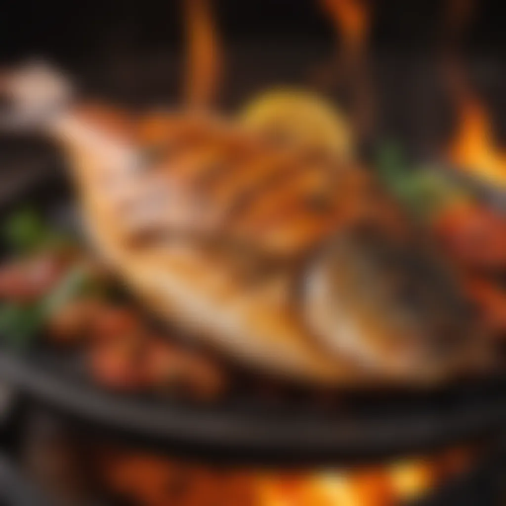 Flame-Kissed Perfection Sizzling Grilled Fish in Traditional Benghazi Style