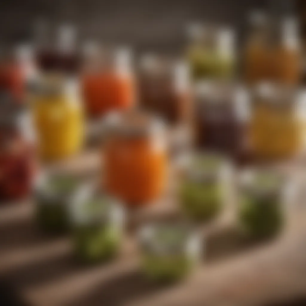 Assorted mason jars showcasing various sizes and shapes for canning