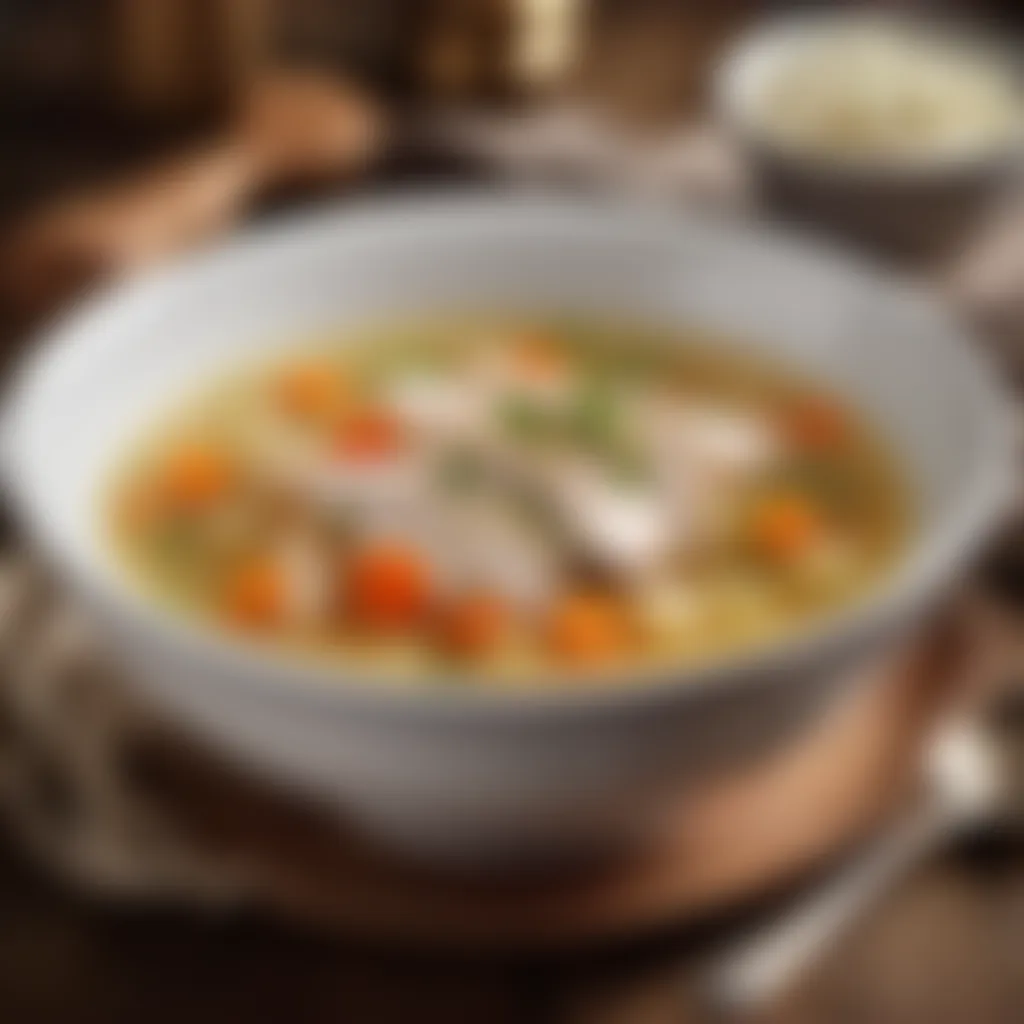 Tender Chicken Soup Recipe