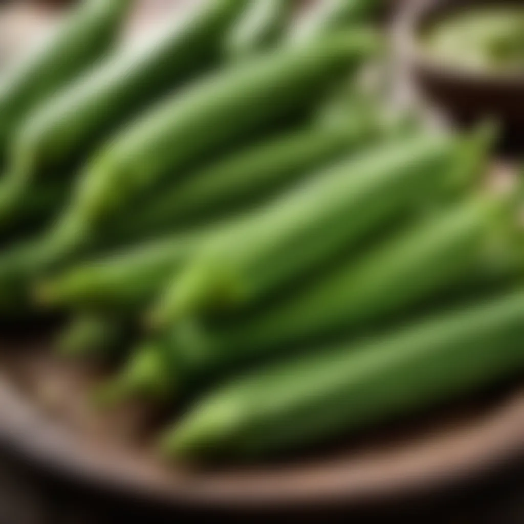 Fresh okra