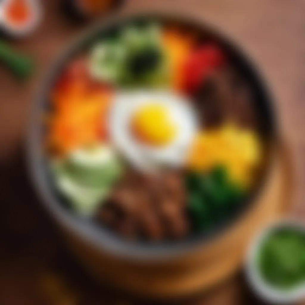 Bibimbap - A Colorful and Nutritious Korean Dish