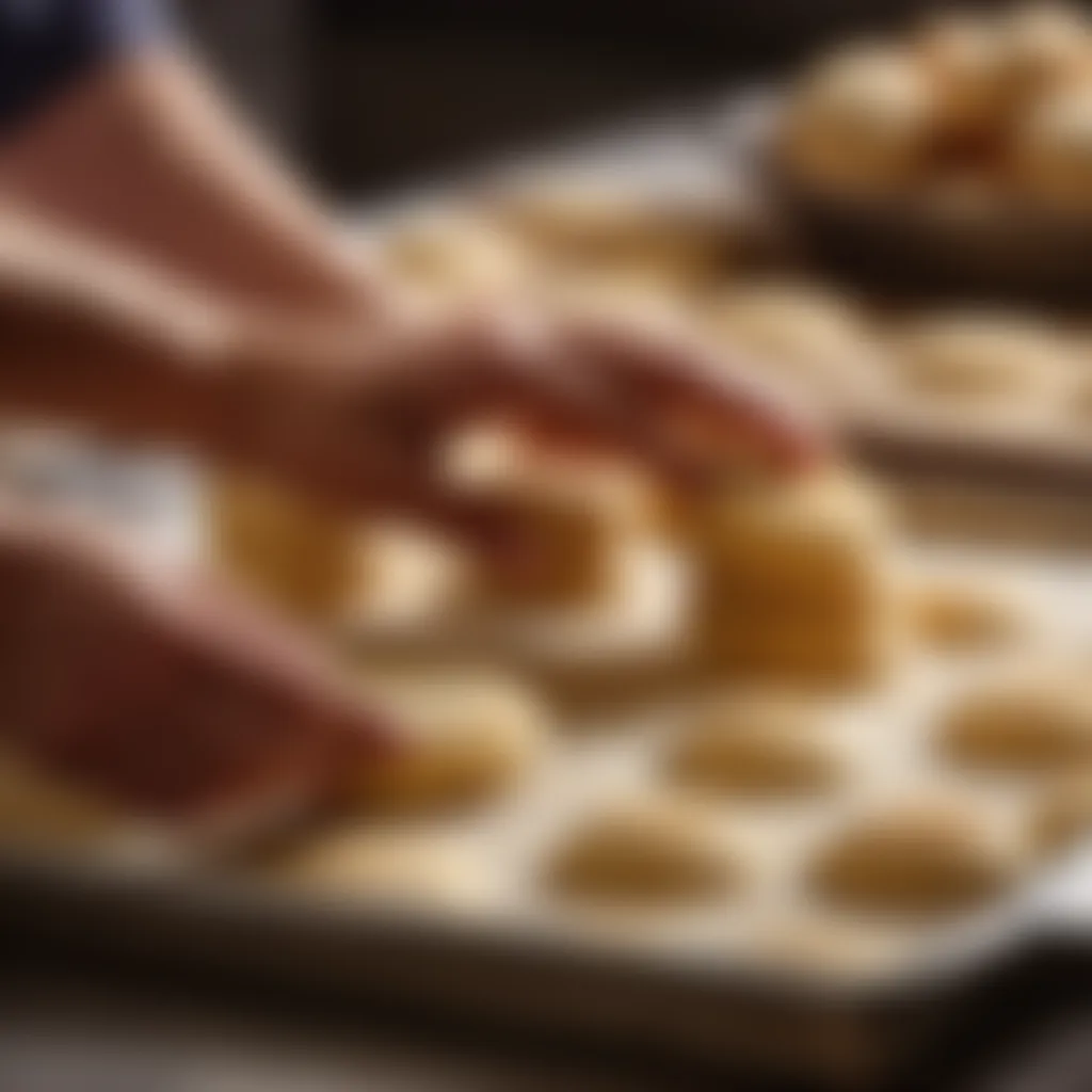 Biscuit Dough Preparation