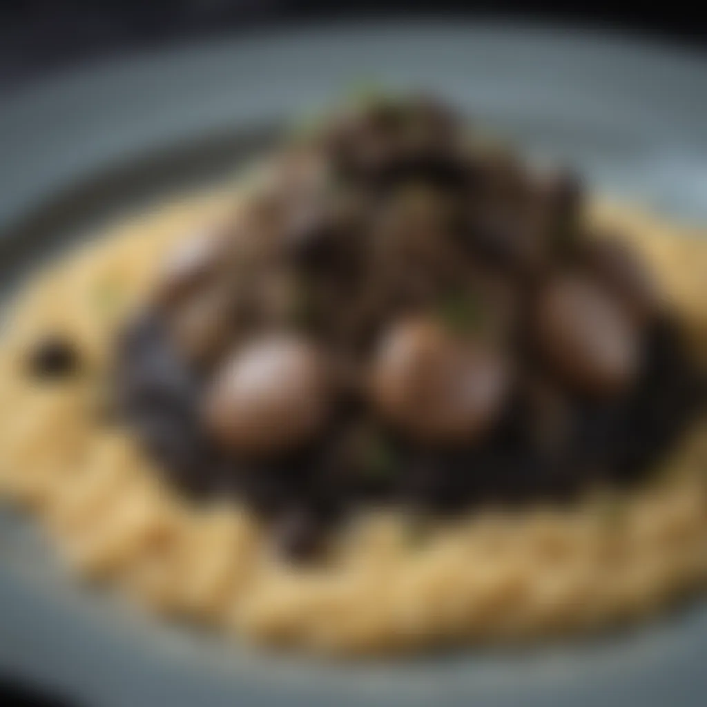 Artisanal Black Truffle Infused Vermicelli Risotto