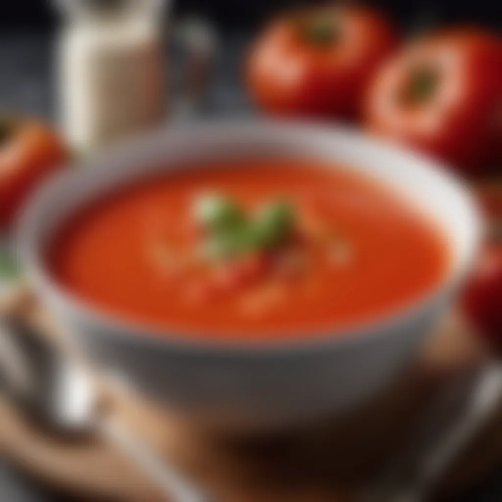 Bowl of Heinz Tomato Soup