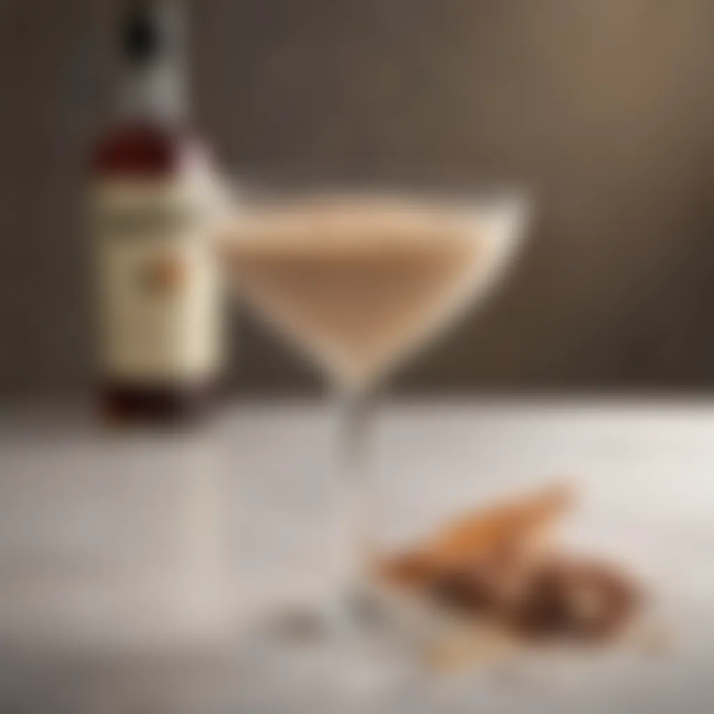 Brandy Alexander Artistic Mixology