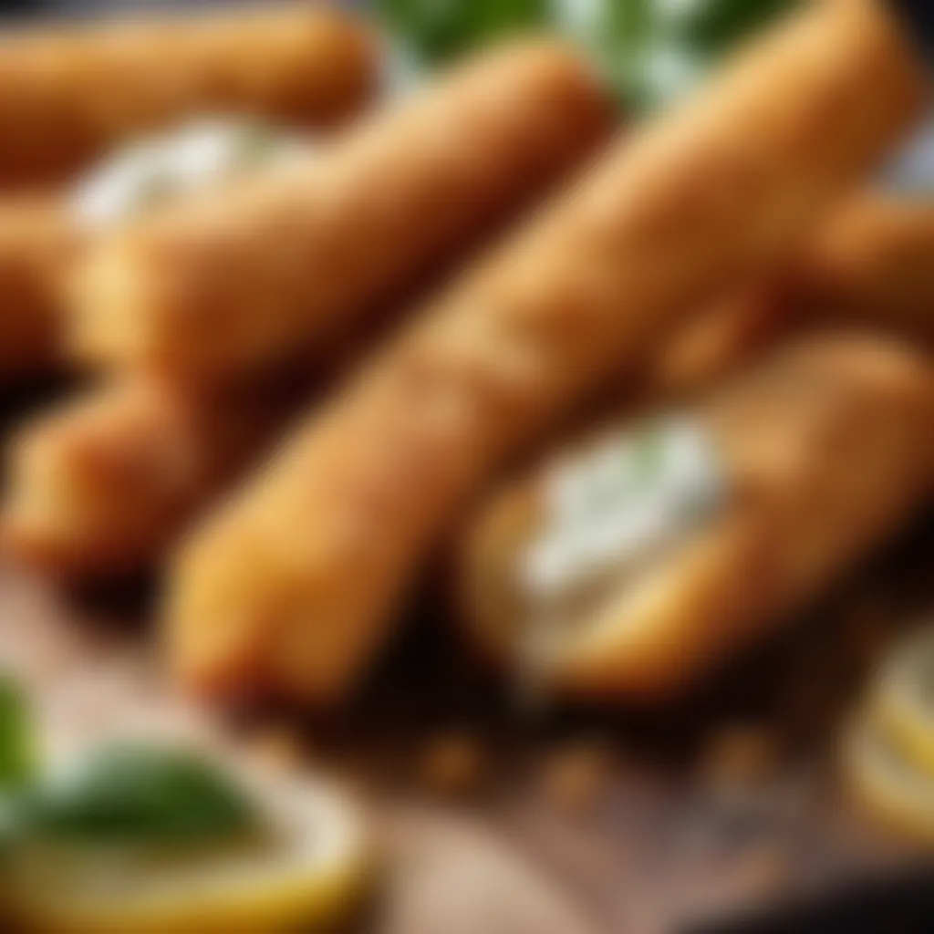 Delicious Breaded Mozzarella Sticks