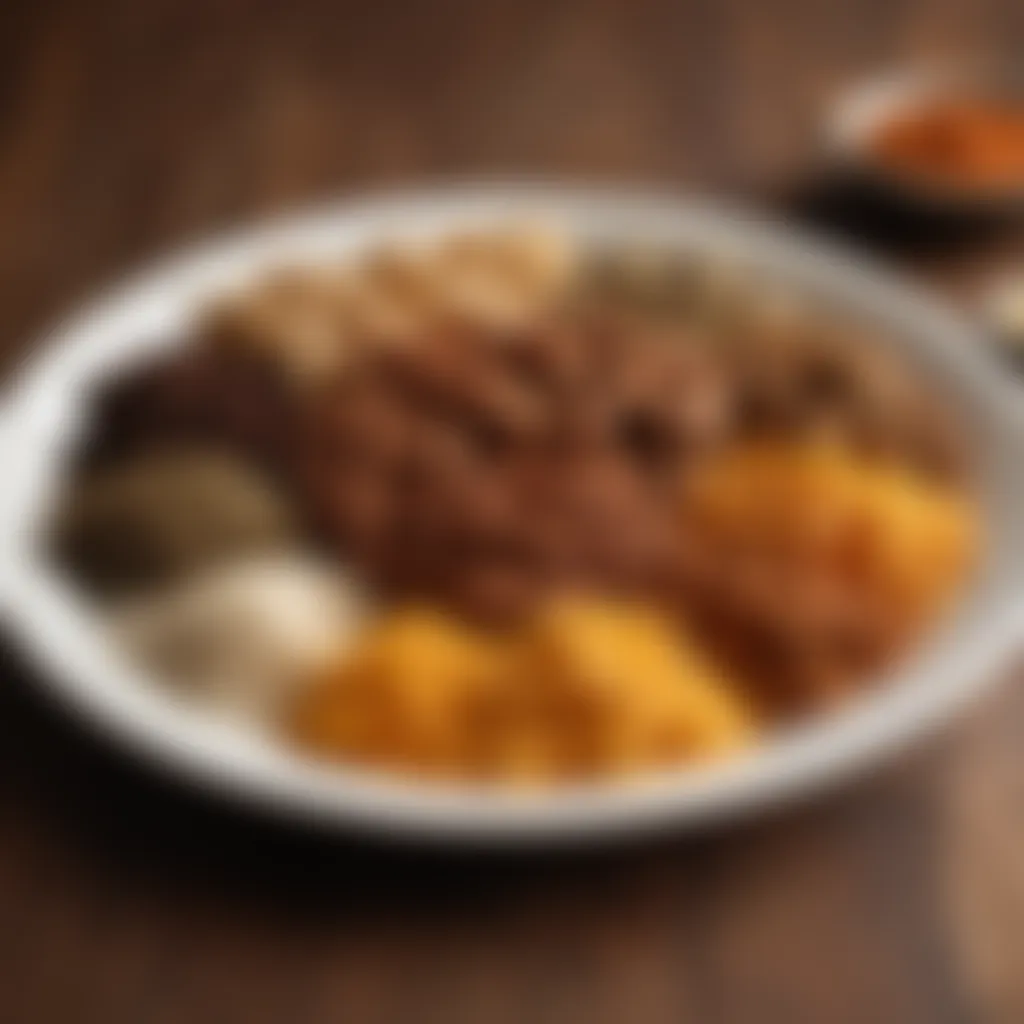 Exploring Dry Rub Variations A tantalizing platter showcasing Buffalo Wild Wings dry rubs