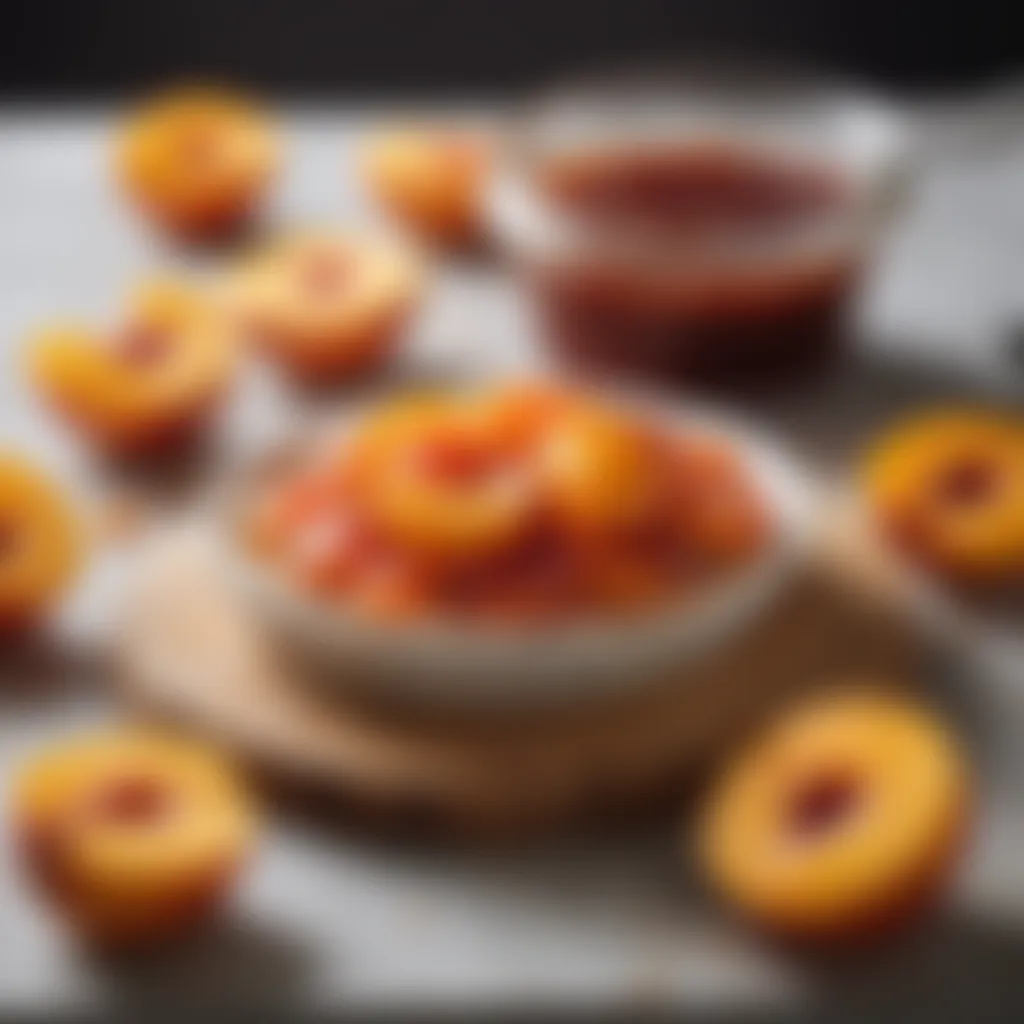 Nectarine Jam Caramelization